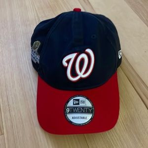 New Era Washington Nationals World Series Core ClassicAlt 9TWENTY Adjustable Hat